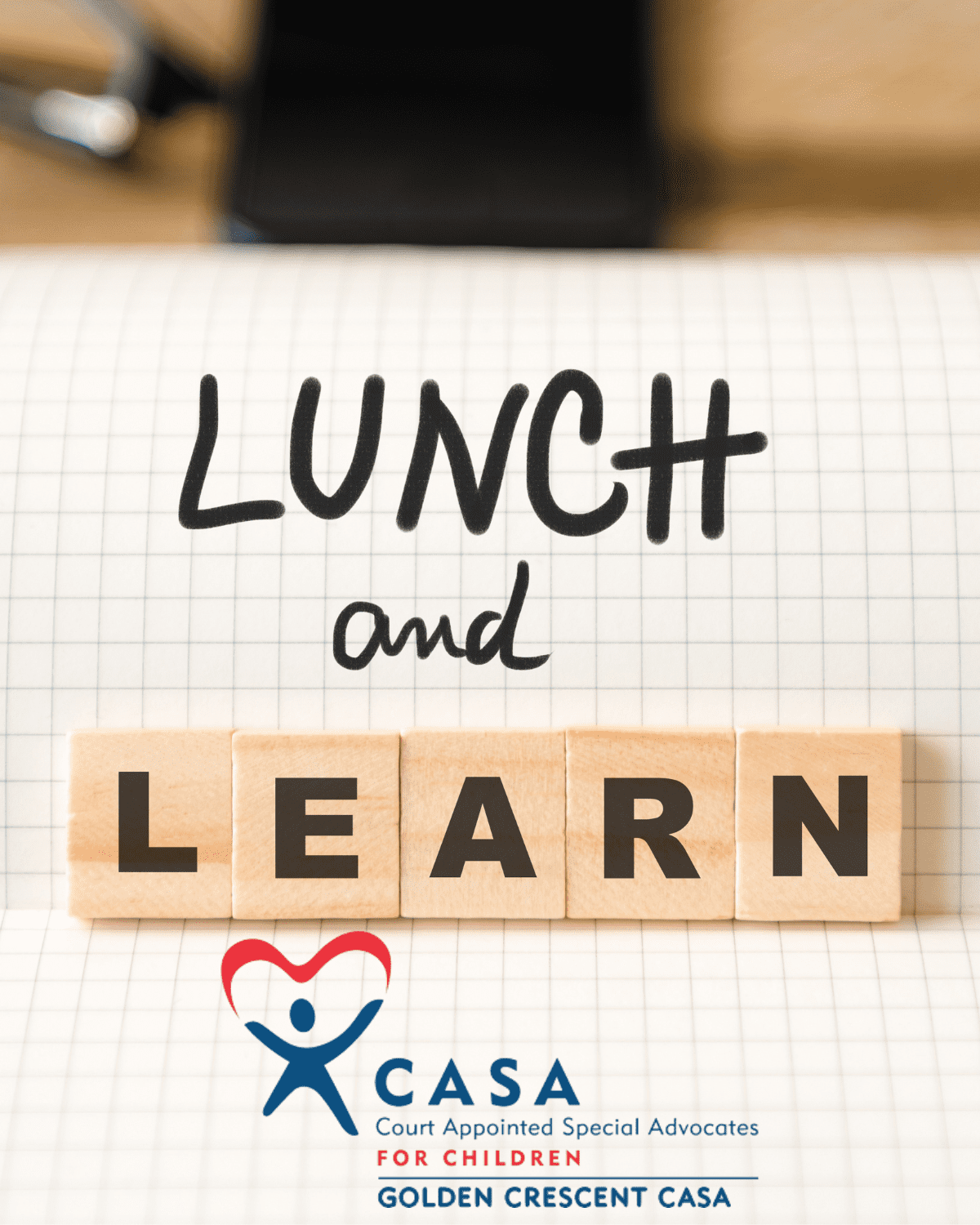 Lunch-Learn-4-×-5-in Volunteer Training Schedule